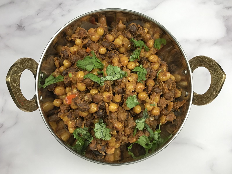 Black Chana Yellow Pea Fry