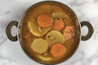 Carrot Radish Sambar