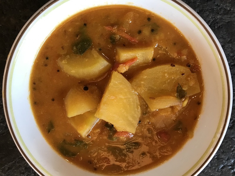 Golden Beetroot Sambar